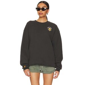 Women's Black Crew Neck Sweater